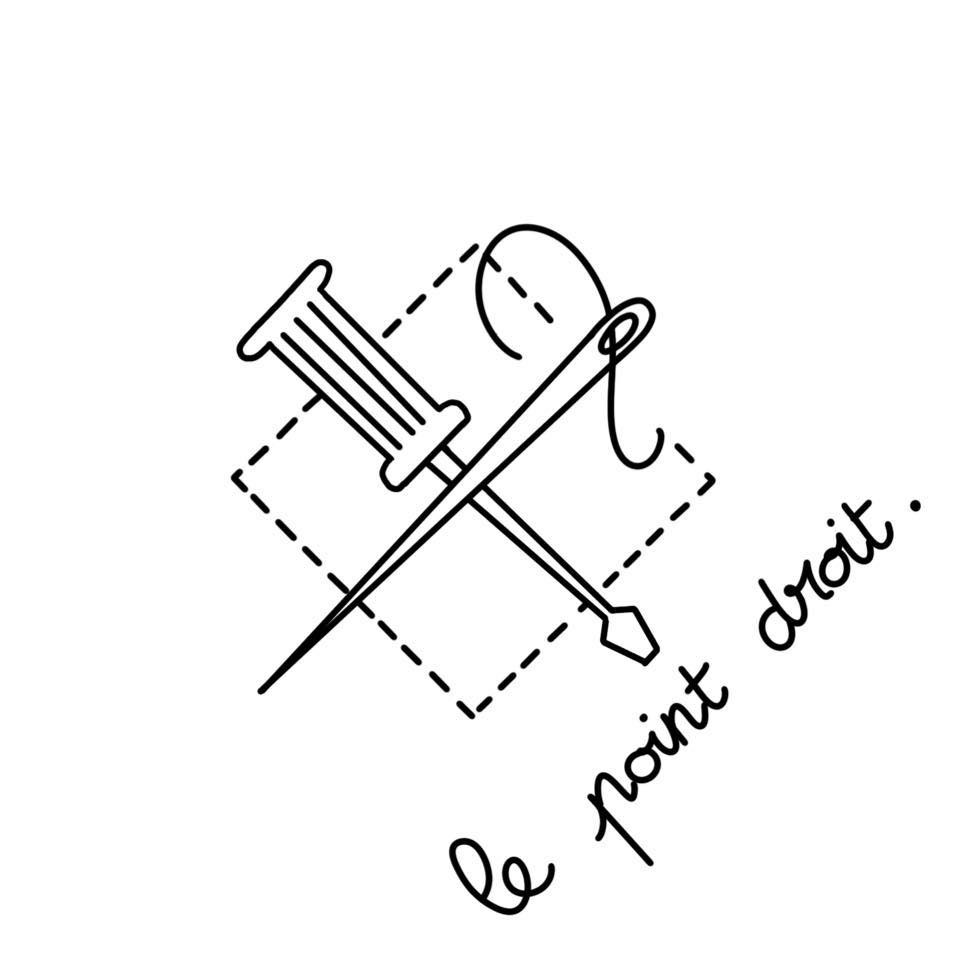 Logo le point droit logo